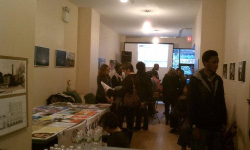 Launchpad during art showing. Click for photo credit.