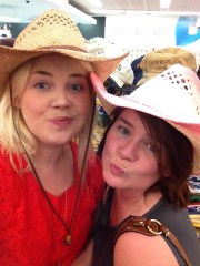 Gettin' 'er done at Walgreens.