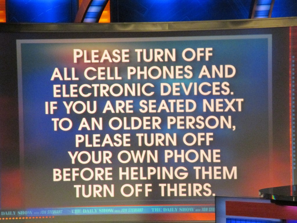 One of the only shows I've ever been to where they allowed pictures during designated times.