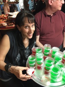Margarita Jell-O shots = the world's greatest motivator.