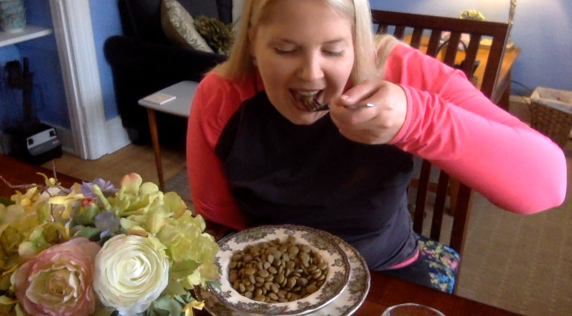 Jules-eating-dog-food