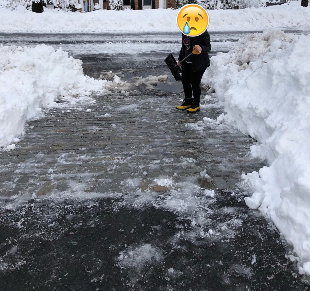 snow-shoveling