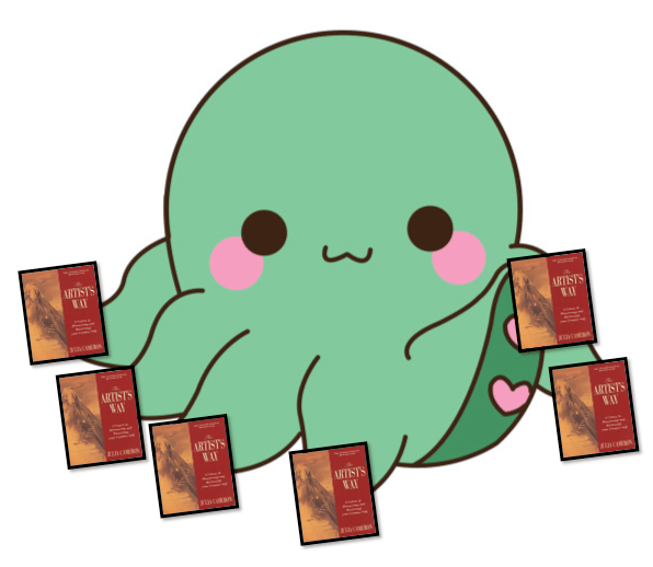 Go-Jules-Go-Artists-Way-post-kracken-octopus