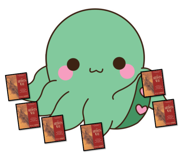 Go-Jules-Go-Artists-Way-post-kracken-octopus