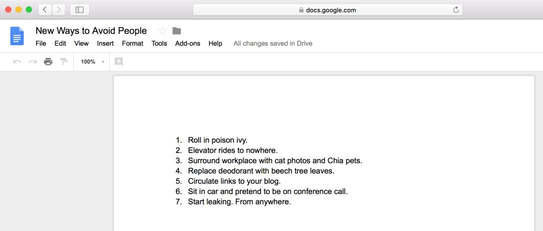 ASMR-ways-to-avoid-people-google-doc