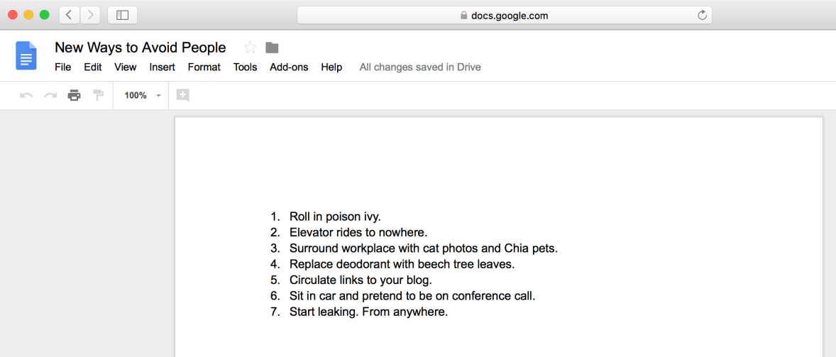 ASMR-ways-to-avoid-people-google-doc