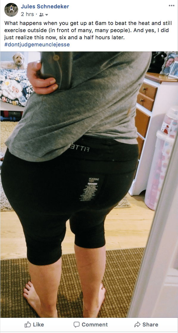 Jules-losing-it-FB-post-inside-out-pants