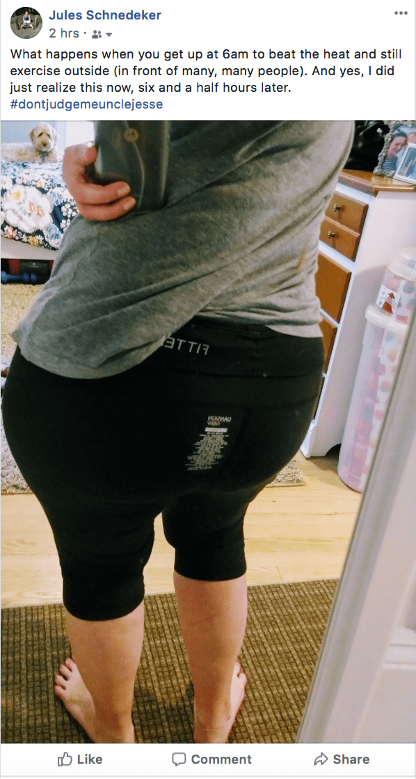 Jules-losing-it-FB-post-inside-out-pants