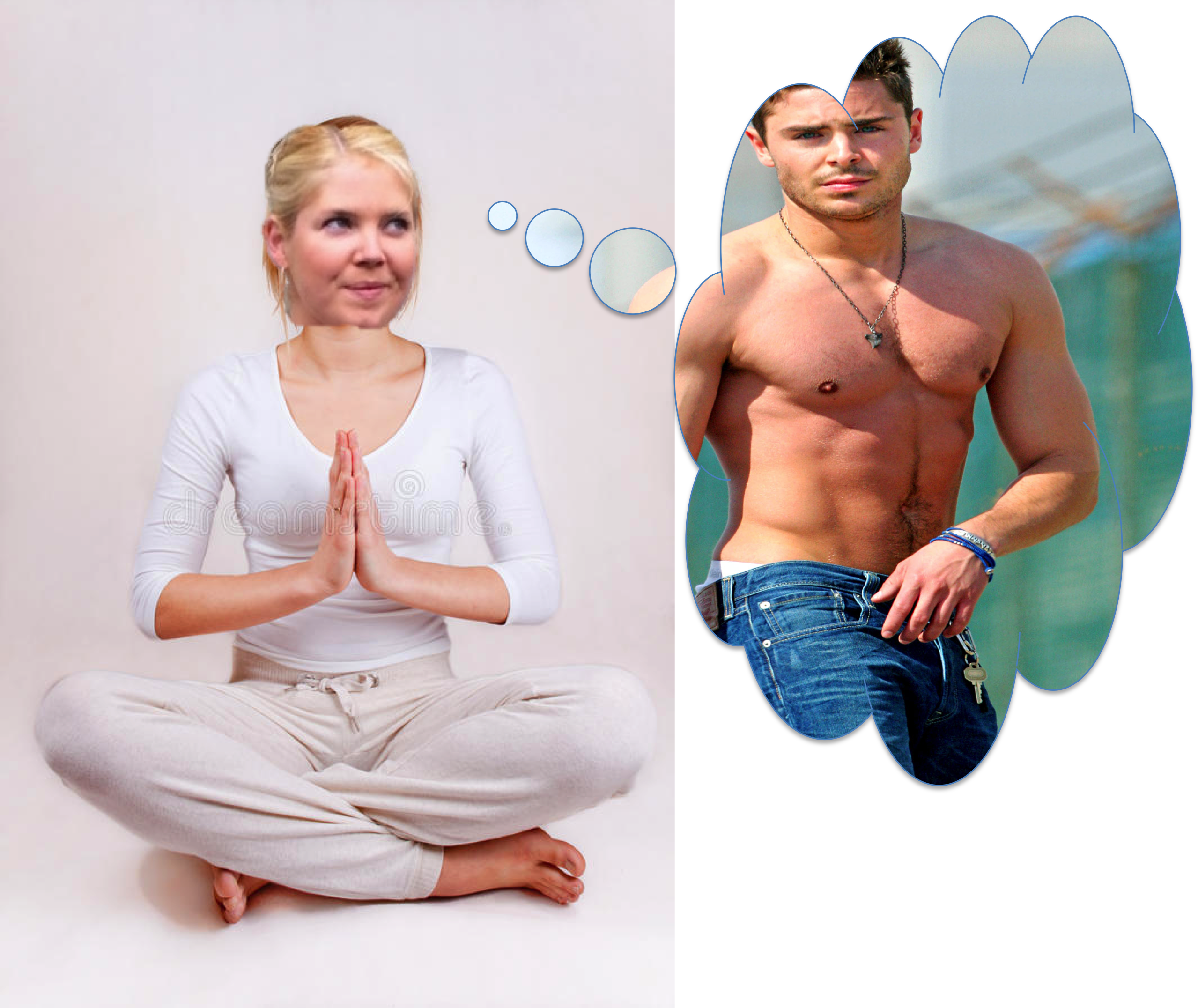 Jules-meditating-Zac-Efron-spirit-guide