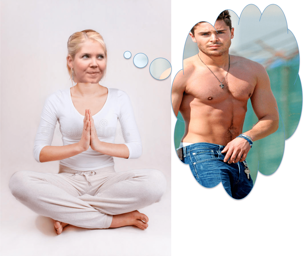 Jules-meditating-Zac-Efron-spirit-guide