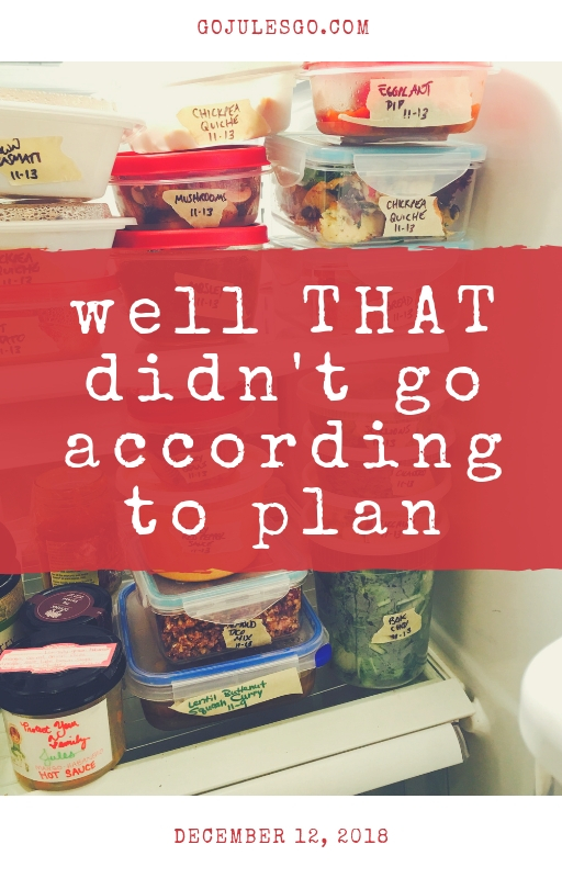 Well that didn't go according to plan