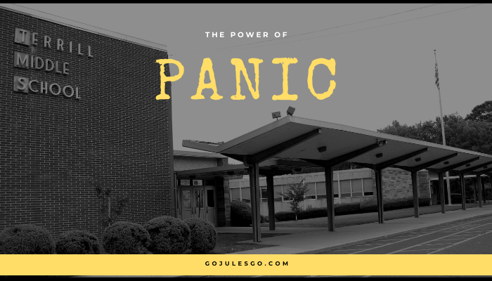 Go Jules Go title graphic The Power of Panic 29APR20
