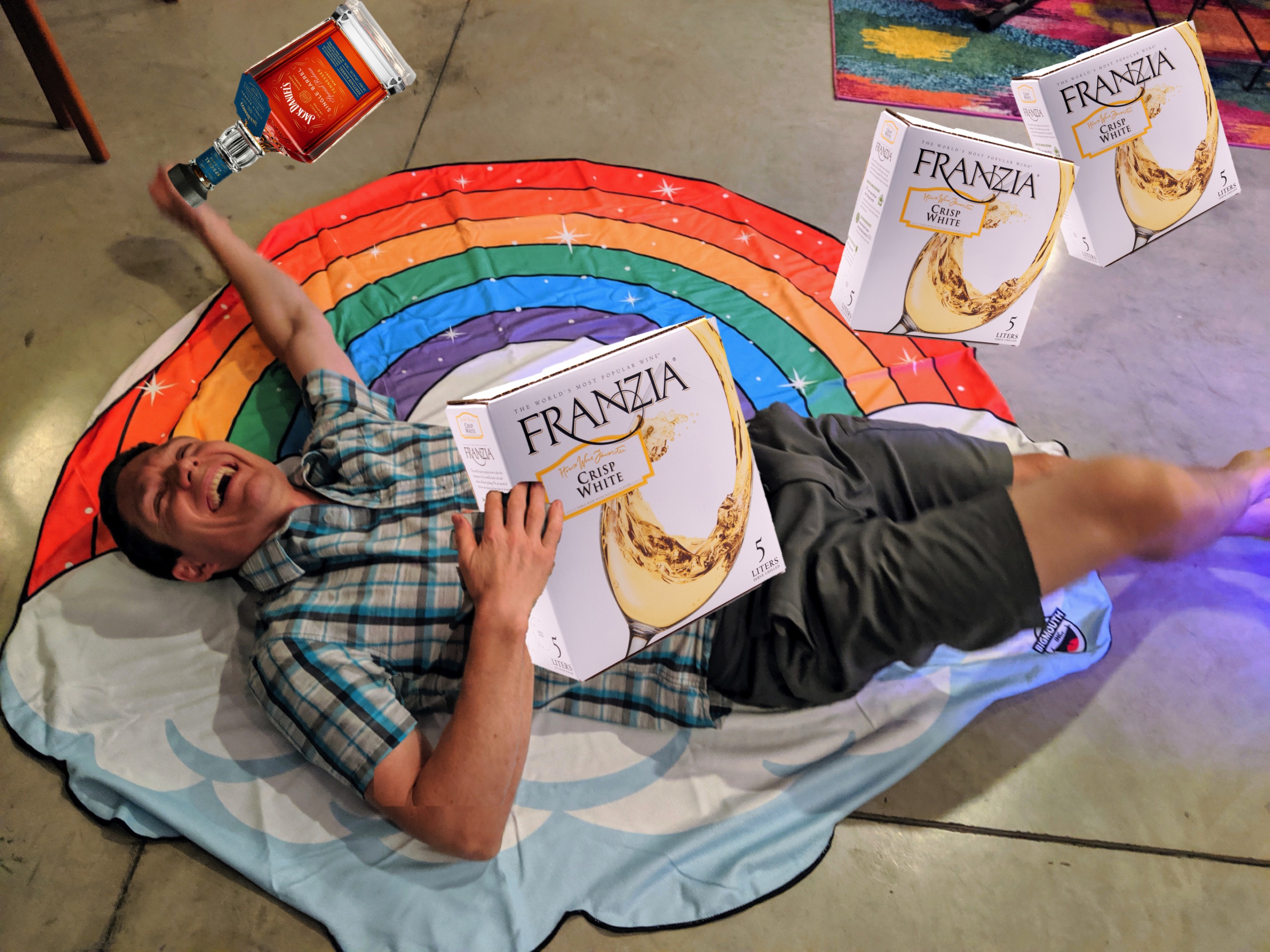 Drunk Birthday Rainbow Dakota 2020