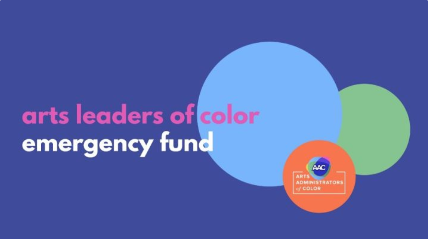Arts Leaders of Color Emergency Fund