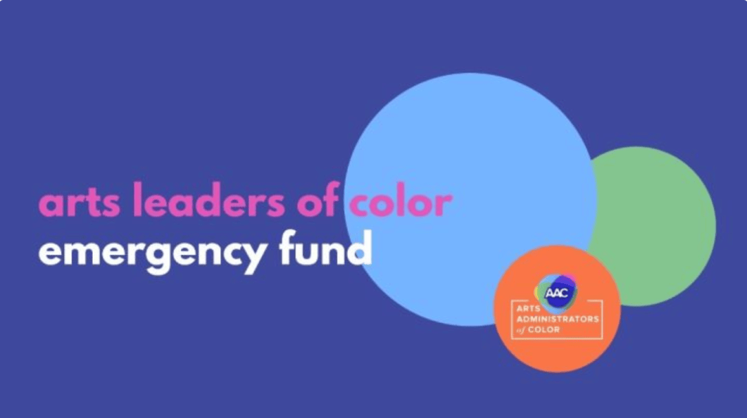 Arts Leaders of Color Emergency Fund
