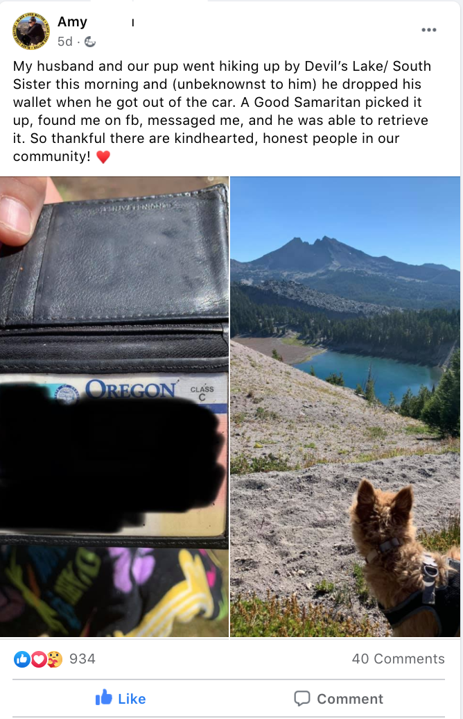 FB found wallet
